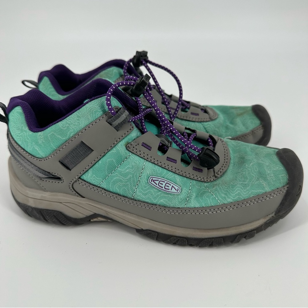 Keen Kids Teal and Purple Trail Sneaker